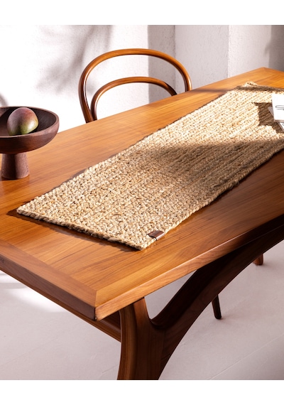 Madame Coco Louvre Masa Runner - Naturel Çok Renkli