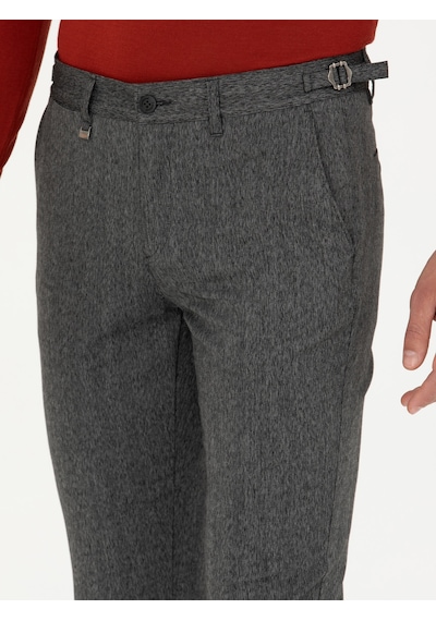 Cacharel Erkek Antrasit Pantolon Kanvas-chino 50274014-vr006 Gri