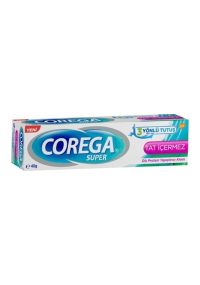Super Diş Protezi Yapıştırıcı Tat İçermez Krem 40 Gr 1 Adet