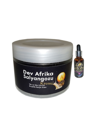 Giant Yaşlanmakarşıtı Dev Afrikasalyangozu Kremi 100 Ml + Caraboa Bayan Afrodizyakdamla