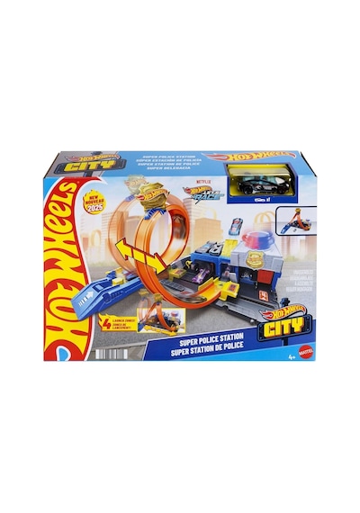 Jbm71 Hot Wheels Polis İstasyonu Oyun Seti Çok Renkli