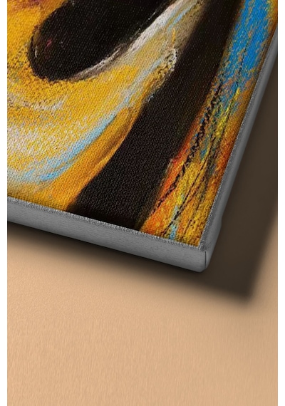 Webstyle Sayılarla Boyama Seti Kasnaklı Alaca Inek 60 X 75 Cm