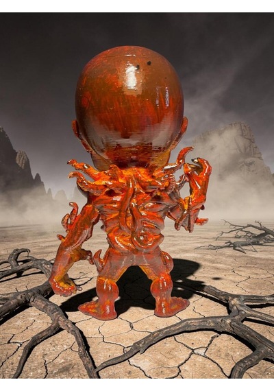 Stranger Things Vecna Figür 8 Cm - Alev Efektli Koleksiyonluk Biblo