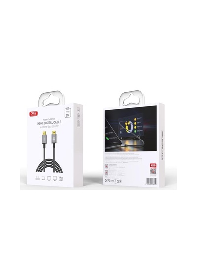 Gb017a Hdmı Dijital 4k 3m Data Veri Aktarım Bağlantı Kablosu - 60hz Hd Görüntü Aktarımı
