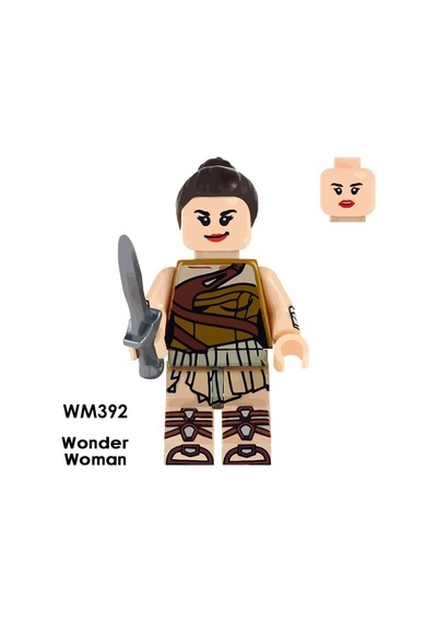 Mono-brand Diana Of Themyscira Minifigure