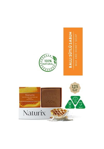 Naturix Ballı Sütlü Sabun 125 G