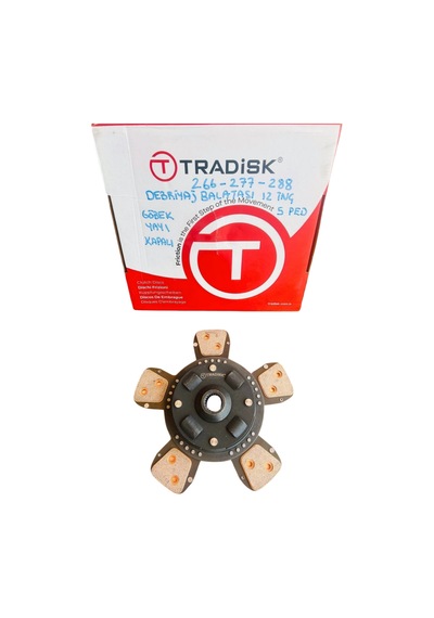 Massey Ferguson 266g-277g-288g Debrıyaj Balatası 12 /5 Ped /g. Yayı Kapalı