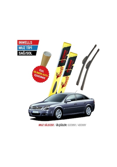 Opel Vectra C İnwells Muz Silecek Takımı (2003-2008)