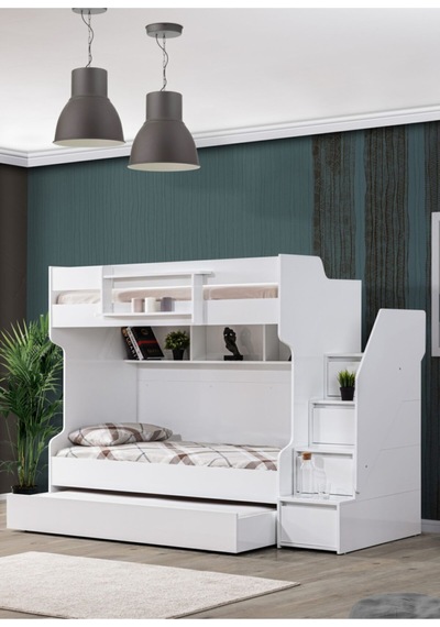 Ranza, Cesur Yavrulu Ranza - Beyaz 2 Adet Comfort Yatak 90 X 190 CM