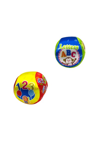 Oyuncak Peluş Top Çıngıraklı 2 Li Top
