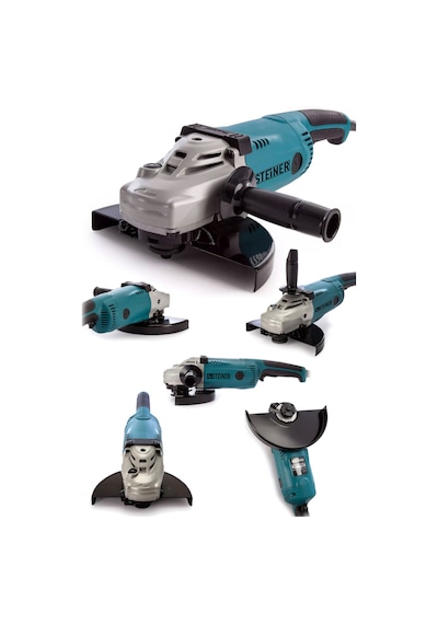 Steiner 4000 W 180 MM Tam Profesyonel Büyük Taşlama Demir Kesme Makinesi
