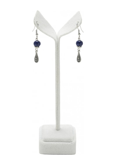 Lapislazuli Doğaltaş Kolye Ve Küpe
