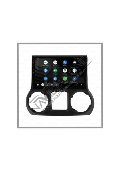 Özer Elektronik Jeep Wrangler 2010-2018 6 Gb Ram 128 Gb Hafıza Androıd Multımedıa Teyp 10 İnç
