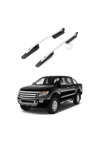 Turtle Ford Ranger T6-p375/px 2011-2022 Tavan Çıtası Falcon Gri