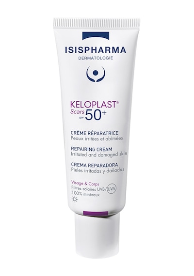 Isis Pharma Keloplast Scars Yüksek Güneş Koruyucu Filtreli Onarıcı Krem SPF 50+ 40 ML