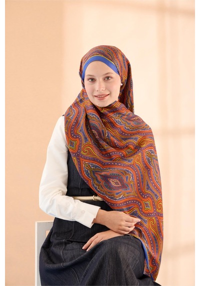 Silk Home Organik Şal 471001-08 Çok Renkli