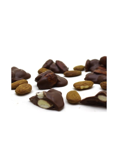 Dark Brown Roş Çikolata Bademli Sütlü Roche Çikolatası 500 Gram