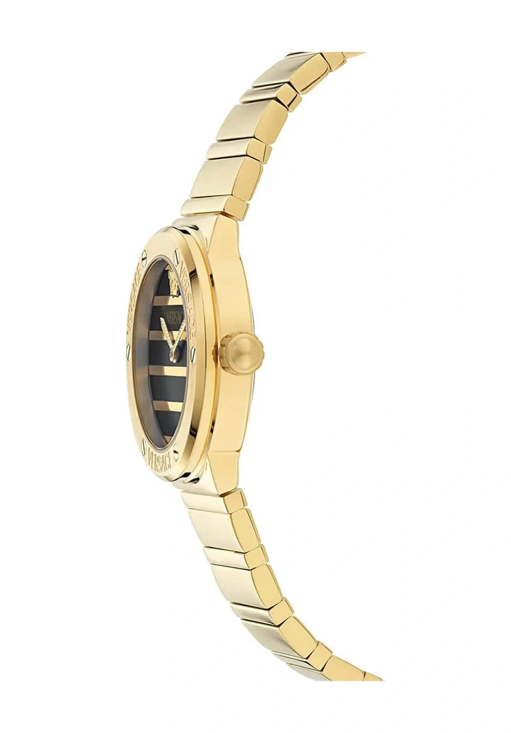 Versace Greca Logo Pearl 28 Mm Quartz Saat Vrscve0s00525 Yeşil