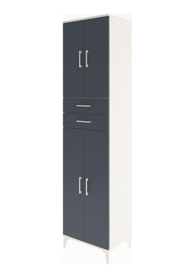Hyperion Dolap 5 Raflı 2 Çekmeceli 4 Kapaklı 60x44x243 Aytaşı... Aytaşı