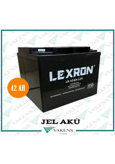 Lexron 42 Amper Jel Akü Lexron