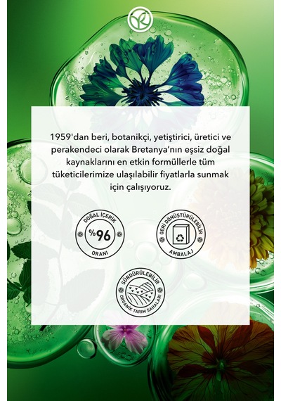 Yves Rocher Botanik Sakkarit Kompleks Canlandırıcı Saç Serumu / Tüm Saçlar / Equilibre - Vegan -50ml