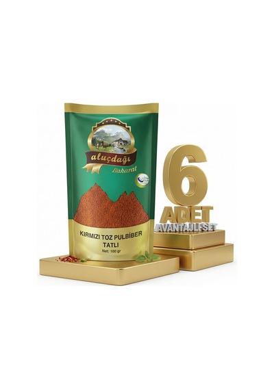 Aluçdağı Pul Biber 6x250 Gr