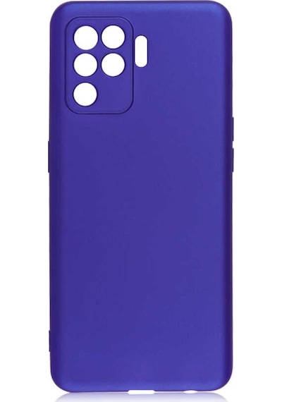 Oppo Reno 5 Lite Kılıf Zore Premier Silikon Kapak-Kırmızı