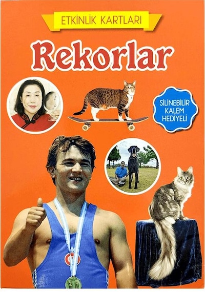 Rekorlar Eğitici Kartlar - Etkinlik Kartları