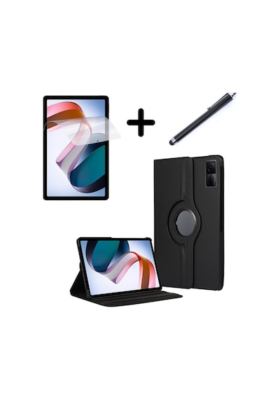 Huawei Uyumlu Matepad 11.5 İnç / Air 11.5 Kılıf Dönen Tablet Kilifi Ekran Koruyucu+kalem