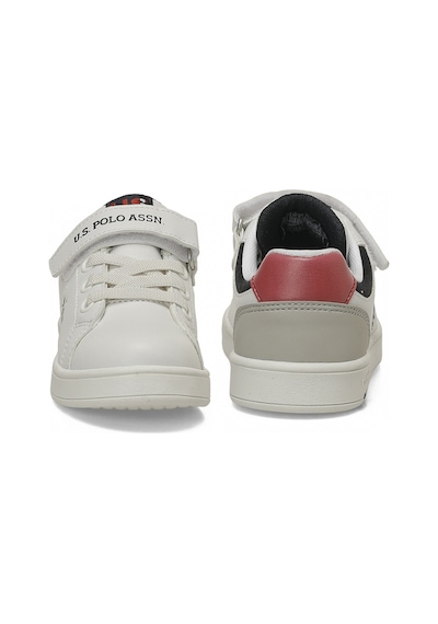 U.s. Polo Assn. Gus Jr 6fx Beyaz Erkek Çocuk Sneaker 000000000102155601 Beyaz-grı-kırmızı
