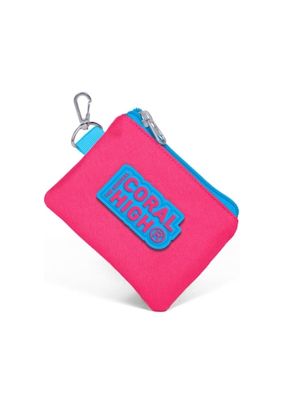 Coral High Kids Neon Mercan Lacivert Bozuk Para Çantası 21707