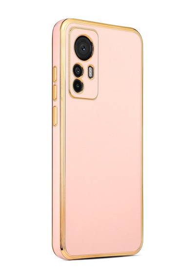 Effox Mi 12t Kılıf Bark Kapak - Rose Gold Rose Gold