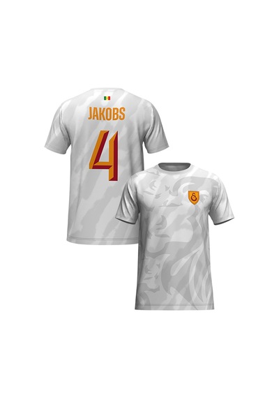 Gsstore Galatasaray Çocuk Jakobs Design Fc T-shirt C241313 Beyaz