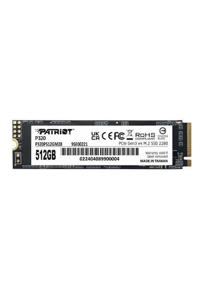 Patrıot 512gb P320 P320p512gm28 3000- 2200mb/s M2 Nvme Gen3 Disk-210947