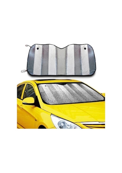 Techmrt Araç Ön Cam Güneşlik Uv Ve Isı Koruma Katlanabilir Toyota Corolla Skoda Superb Dacia Duster