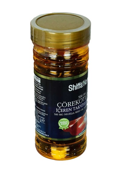 Shiffa Home Çörek Otu Yağı Soğuk Pres 500 Mg X 150 Kapsül