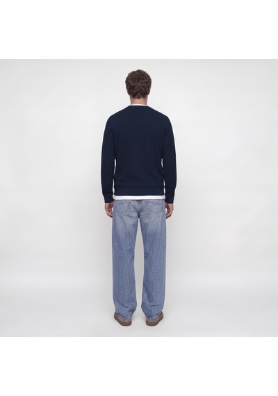 Jack & Jones Erkek Logo Detayli Regular Fit Sweatshirt - Alves - 12302739 Çok Renkli
