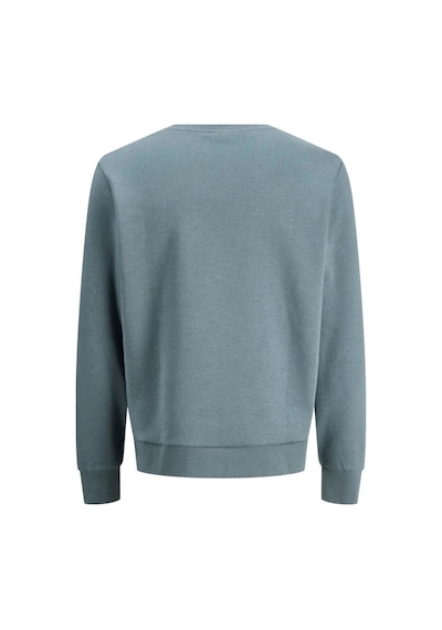 Jack & Jones Jack&jones 12310759 Jjpan Sweat Crew Neck Smu Stormy Wthr Erkek Sweatshirt Mavi
