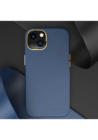 Apple Uyumlu iPhone 13 Mini Kılıf Deri Natura Kapak