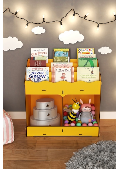 Toby Ahşap Montessori Kitaplık Bebek Çocuk Odası Eğitici 6 Bölmeli İskandinav Tarz Raflı Kitaplık Sarı - 681074137 Sarı Toby Ahşap Montessori Kitaplık Bebek Çocuk Odası Eğitici 6 Bölmeli İskandinav Tarz Raflı Kitaplık Sarı - 681074137 Sarı