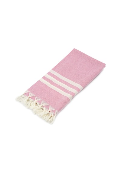 Pembe Pamuk Bambu Peştemal