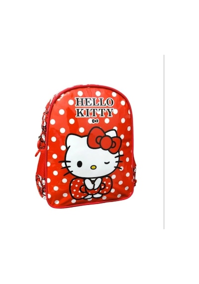 Universal Wiggle Hello Kitty Anaokulu Çantası, Kırmızı, 24x11x30 Cm -çok Renkli