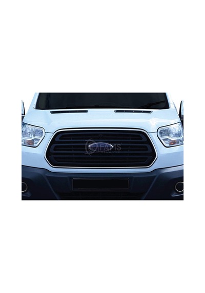 Ford Transit 2013-2019 4 Parça Paslanmaz Çelik Krom Ön Panjur Çerçevesi