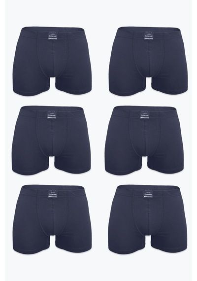 Malabadi Erkek 6'lı Füme Premium Collection Modal Boxer 6m251