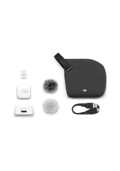 Djı Mic Mini Transmitter Mikrofon Beyaz