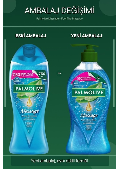 Palmolive Aroma Sensations Feel The Massage Cilt Yenileyici Peeling Etkili Banyo ve Duş Jeli 750 ML Palmolive Aroma Sensations Feel The Massage Cilt Yenileyici Peeling Etkili Banyo ve Duş Jeli 750 ML