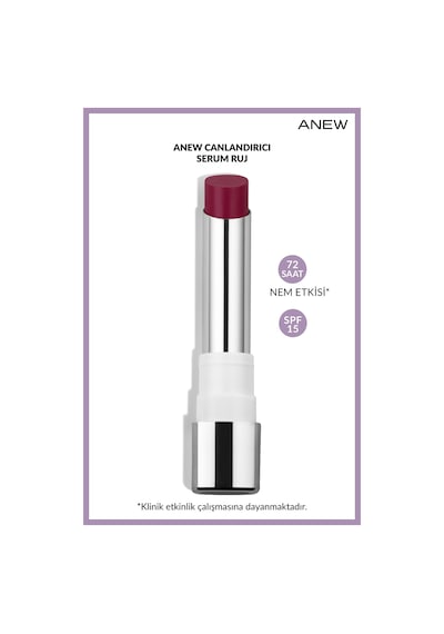 Avon Canlandırıcı Serum Ruj Berry