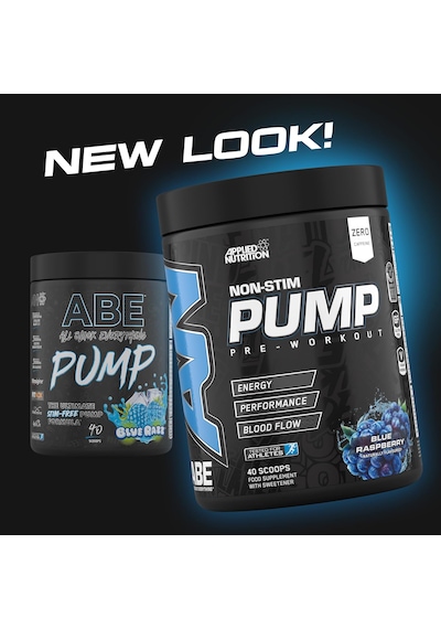 Applied Nutrition Abe Stim Free Pump Preworkout Energy & Strength With Citrulline Creatine Beta Alanine 40 Servis Mavi Ahududu Applied Nutrition Abe Stim Free Pump Preworkout Energy & Strength With Citrulline Creatine Beta Alanine 40 Servis Mavi Ahududu