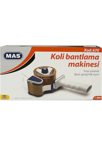 Koli Bant Makinesi Mas 670 45Cm x 100Mt