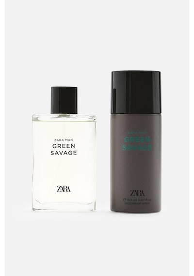 Zara Green Savage Erkek Parfüm EDT 90 ML + Green Savage Erkek Sprey Deodorant EDC 150 ML